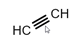 Triple bond on the canvas